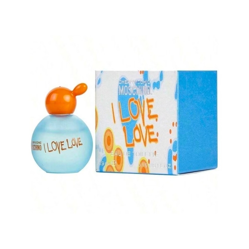 Moschino Cheap‎ and Chic I Love Love Eau de Toilette 0.16 FL OZ NEW